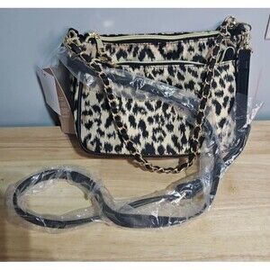 Lepard Double Purse - JUSTFAB